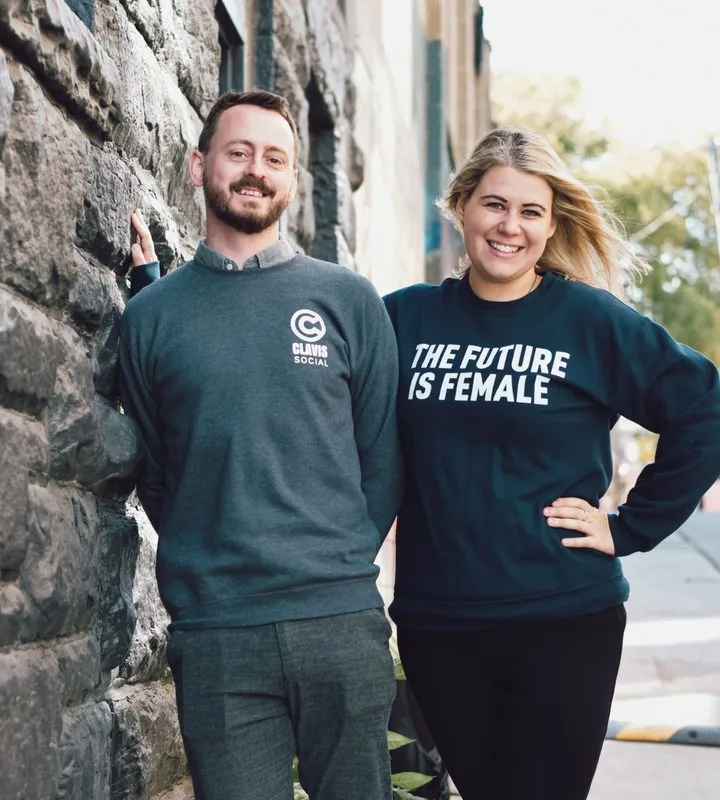 Nick Farnborough and Sonja Missio, Clavis Social